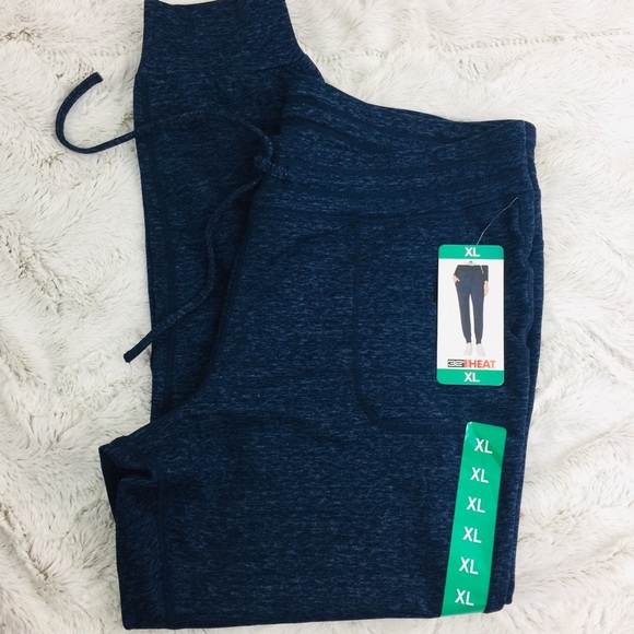 32 Degrees Heat Sweatpants, Heather Blue XL - Picture 3 of 7